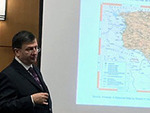 Director Gabrielyan explains the history of Independence of Armenia and Artsakh