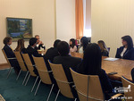 Դիվանագիտական դպրոցի ունկնդիրների հանդիպումը Էստոնիայի խորհրադարանի արտաքին քաղաքականության հանձնաժողովի նախագահ Մարկո Միհկելսոնի հետ