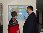 EU Ambassador Andrea Wiktorin at the Diplomatic School