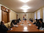 Վերապատրաստման ծրագրի մասնակիցների հանդիպումը ԱՀ նախագահ Բ. Սահակյանի հետ