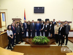 Mid-career trainees at the National Assembly of the Republic of Artsakh