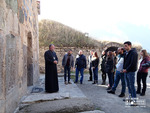 Mid-career trainees at the Dadivank monastery