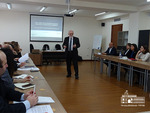 Robert Whyte's lecture at the Diplomatic School